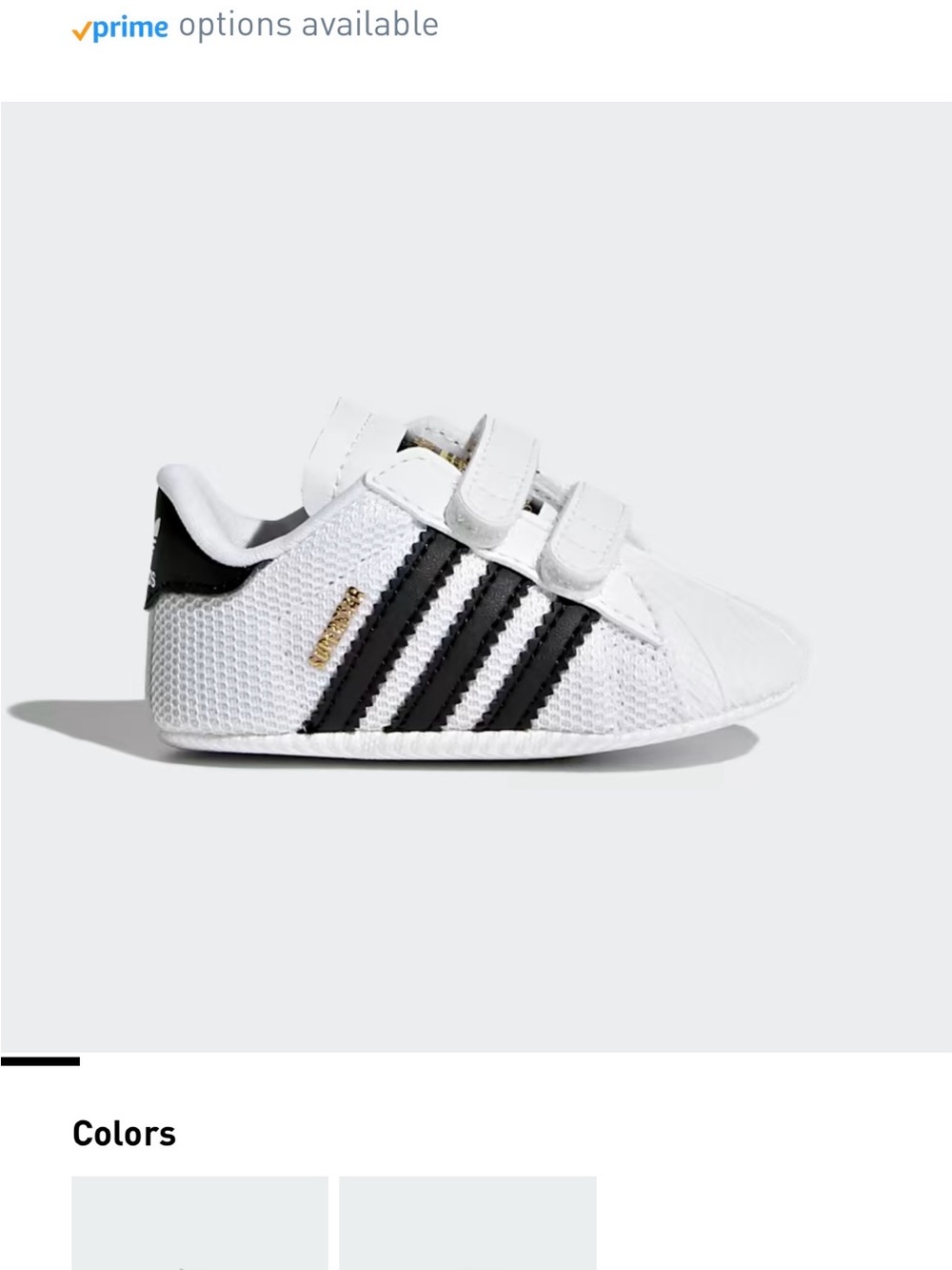 Adidas Superstar Baby Shoes - Cloud White